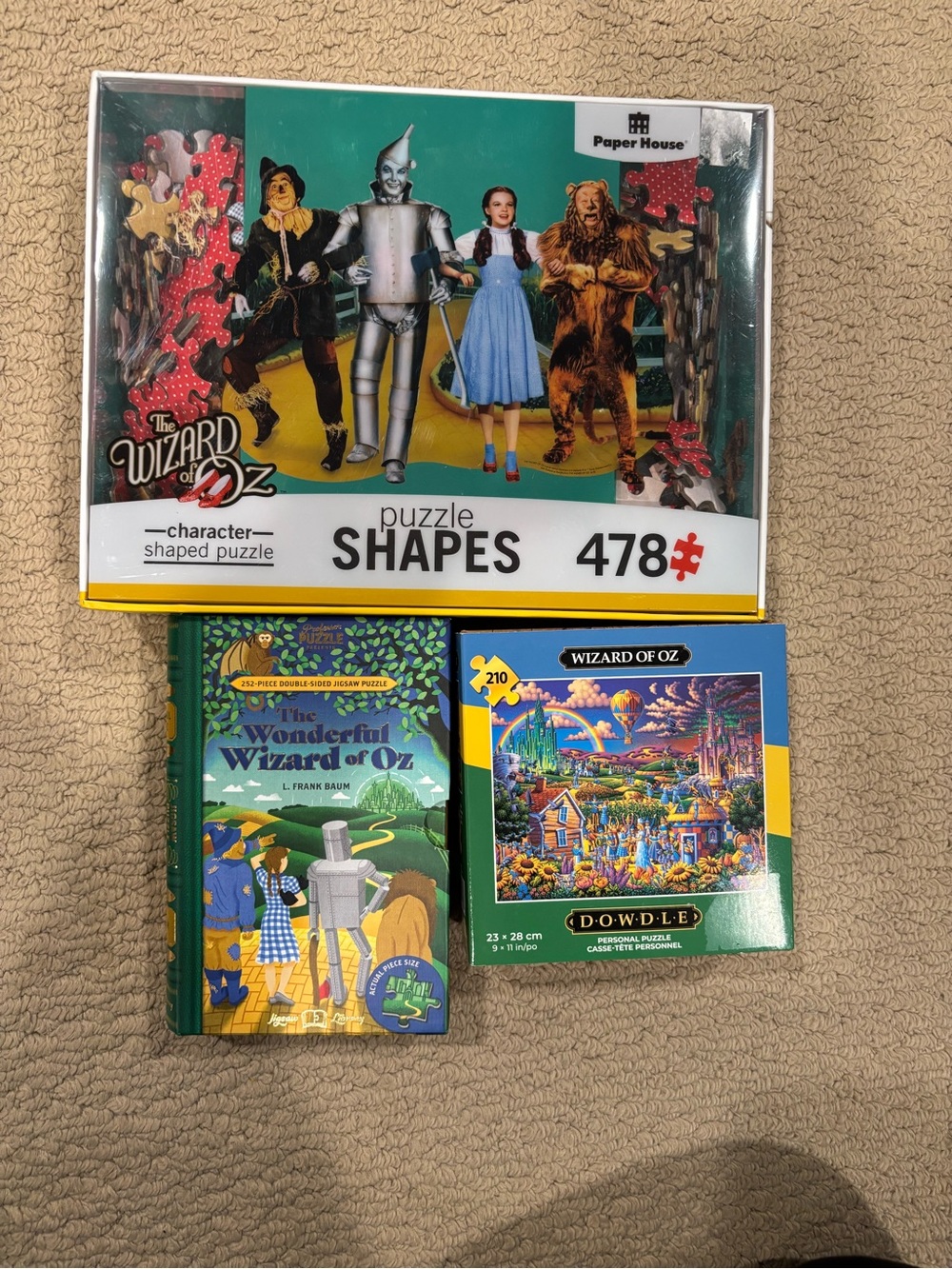 Wizard of Oz Puzzles Collection